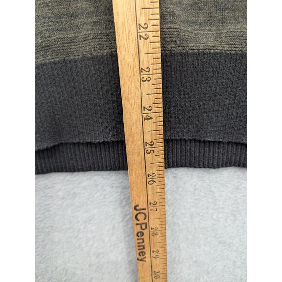 American Eagle Sweater Mens Large Gray Seriously Soft Classic Fit Pullover Knit - Picture 4 of 8